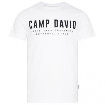CAMP DAVID T-Shirt mit auffälligem Logo