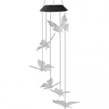 Carillón de Viento LED Solar para Jardín