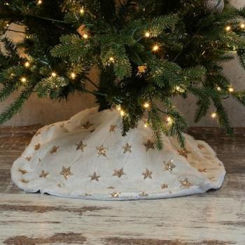 Baumrock Schneeflocken Design 85cm