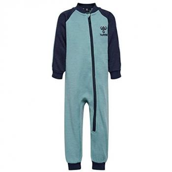 Hummel Strampler Jungen Mineralblau 56