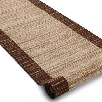 RUGSX Alfombra de pasillo antideslizante 80 cm marrón 80x200 cm