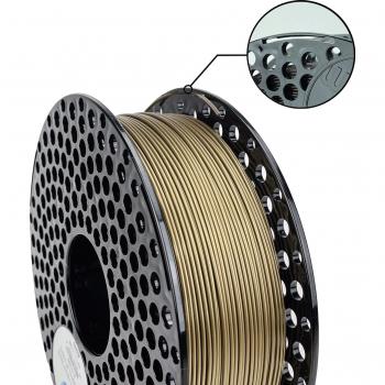 AzureFilm Filamento PLA 1.75 mm Oro, 1 kg per Stampante 3D