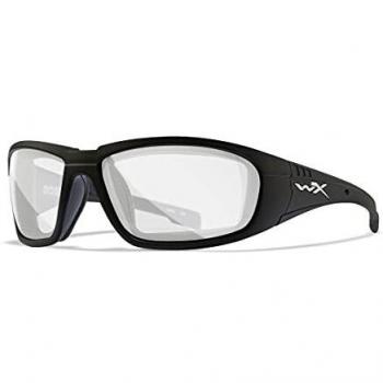 Gafas Wiley X Wx Boss, Matte Black/Clear, Unisex