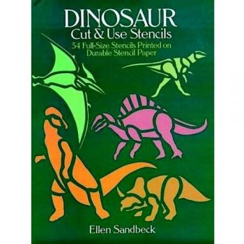 Dinosaur Cut and Use Stencils