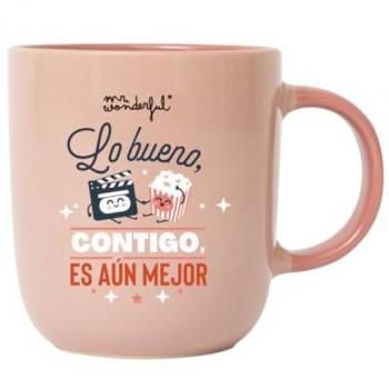 Taza Mr Wonderful Lo bueno, contigo, es aún mejor