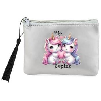 Accessoires Duo Taperso – Monnaie, Clés Gris Licorne