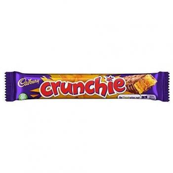 Cadbury Crunchie Chocolate Bar, 40g Pack of 6 | UK Free And Fast Dispatch
