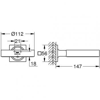 Unità di Dosaggio Sapone Grohe 40963001