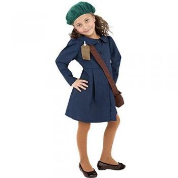 War-Time London Evacuated Girl Dress