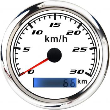 Medidor de Velocidad Acero Inoxidable 30-200 km/h