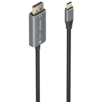 Cavo HDMI/USB‑C 18 m con Adattatore DisplayPort – AISENS A109‑0880