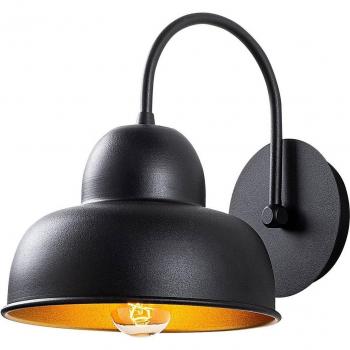 Applique Berceste 180-A Metallo Nero/Oro