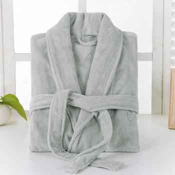 Männlicher Brautjungfern‑Bademantel – Lange, dick und weich