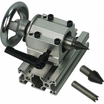 DIY CNC Tailstock Center 55mm with 3pcs for Rotary 4th Axis Engraver