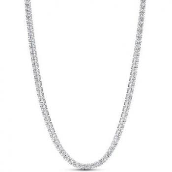 Collier choker Riviera – style tennis