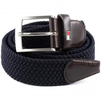 Cintura Tommy Hilfiger New Adan 3.5 cm Sky Captain 80 cm