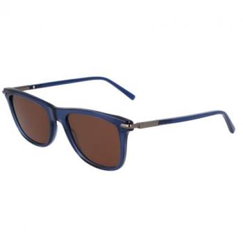SF2028S Blue Square Acetate Glasses by Ferragamo – Men's Size 54