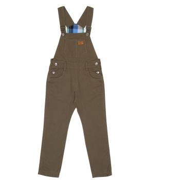 KidGenius Eco‑Green Dungarees, Slim Fit, 6‑12 Years Old