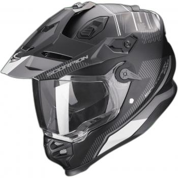 Casque moto intégral Scorpion ADF-9000 Air Desert ECE 22-06 Noir Gris L
