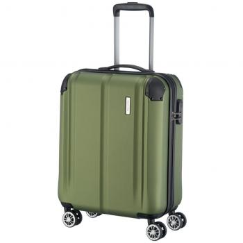 Trolley City 4W S Vert Travelite – 40L – Roues Silencieuses