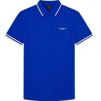 Hackett Tipped Polo Marine-Weiß Kurzarmshirt – L