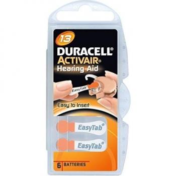 Confezione Multipack 60 Duracell Da13 – 10 Scatole con 6 Batterie ciascuna