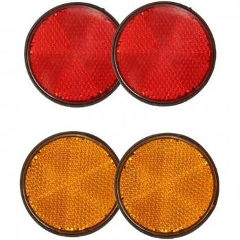 2 Stück Reflektoren für Motorräder und ATVs