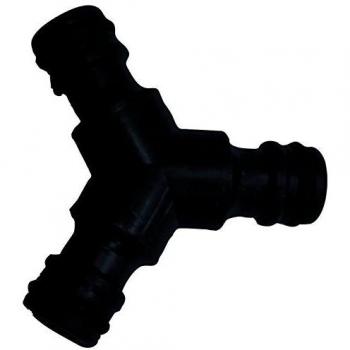Deviazione a Tre Vie Raccordo Rapido 7725045 Blinky Nero-Dorato VIGOR