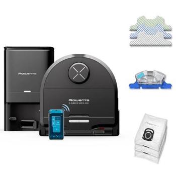 Robot Nettoyeur Serpillère Vibrante XL Noir