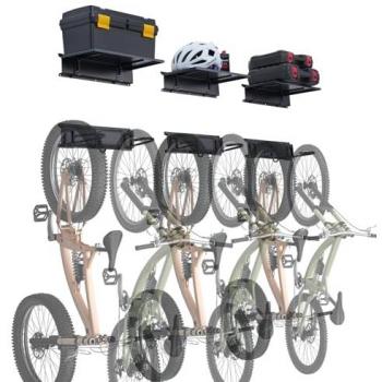 Support de Vélo avec 3 Étagères VEVOR