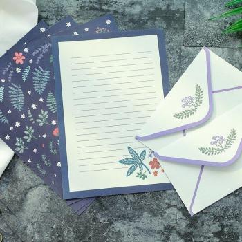 Cute Animal Envelope and Paper Set