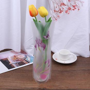 Scandinavian Style Plastic Vase for Home Decor
