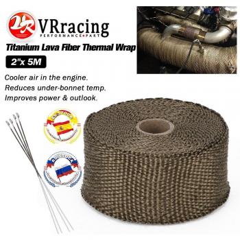Kit de Cinta Térmica Turbo 2 x 5m y Bridas VR1905T