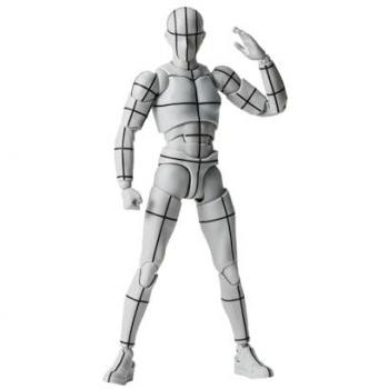 Body‑Kun Wire Frame Sports Edition – Version Gris (15 cm)