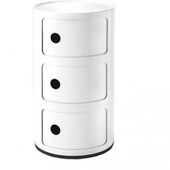 Kartell Componibili, Contenitore, 32 x 32 x 58.5 cm, Bianco