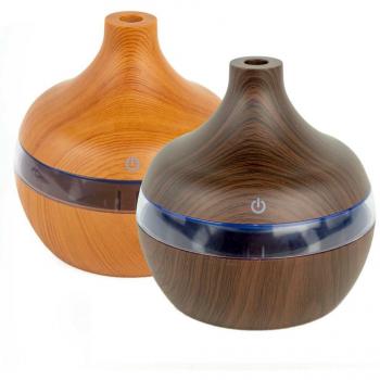 Aromi LED Vaporizzatore Mini Marrone 110x110x115mm