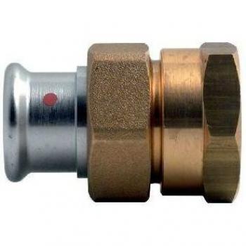 Raccordo Femmina Press Ottone 1.5″×42