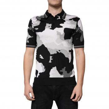 D&G Multicolor Silk Polo – Small