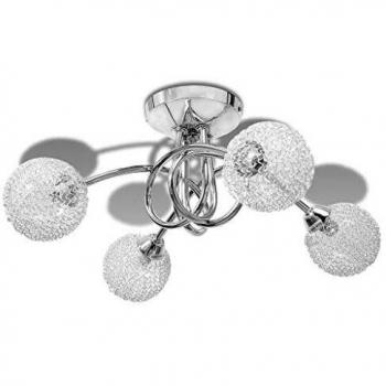 Multi‑Shade Mesh Ceiling Lamp – G9 Support