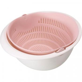 Kitchen Double-Layer Fruit and Vegetable Basket