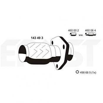 Abgasreparatur Ernst 143493 Flexrohr-Set