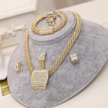 African Beads Wedding Jewelry Set