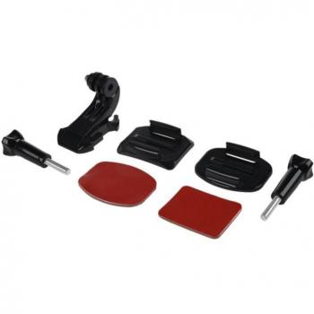 Support adhésif noir pour montage avant GoPro Hero 1, 2, 3