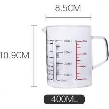 Clear Glass Measuring Cup