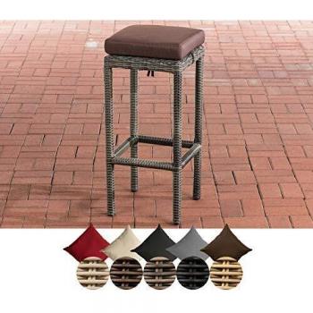 CLP Alia Barhocker grau-meliert 37 x 37 cm