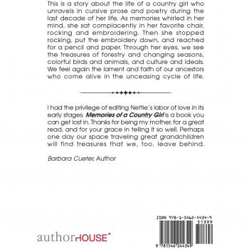 Memories of a Country Girl: A Magical Voyage Through the Days of Yesteryear
