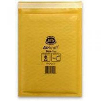 Jiffy AirKraft Bag Size 1 170x245mm Gold GO-1 (10 Pack)