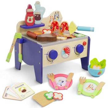 Bluey Family Dining Experience – Grill, Veggies, and Salads