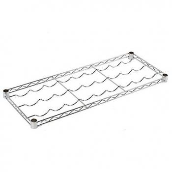 Archimede Scaffale Metallico 6 Bottiglie 36x61 cm