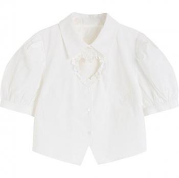 Blusa Negra Burbujas Elegante y Casual